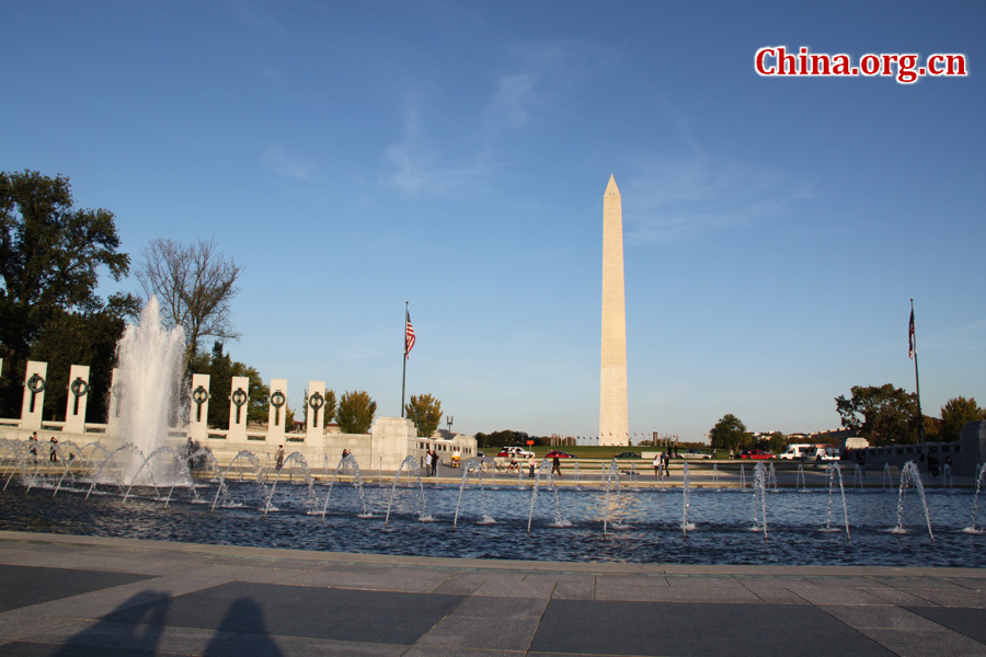 Photo shows a snapshot of Washington, D.C., the capital of the United States. [China.org.cn/by Li Xiaohua]