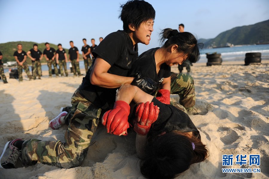 Training of Chinese bodyguards