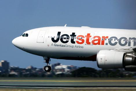 A Jetstar aircraft. [File photo]