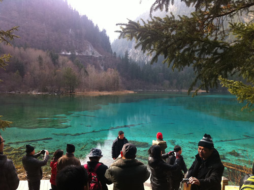 Two big water falls. [Photo/China Forum-posted by DSseeing]