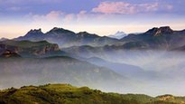 Lushan National Forest Park in Zibo