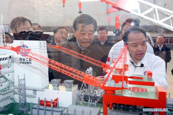 Jia Qinglin makes inspection tour in Shandong