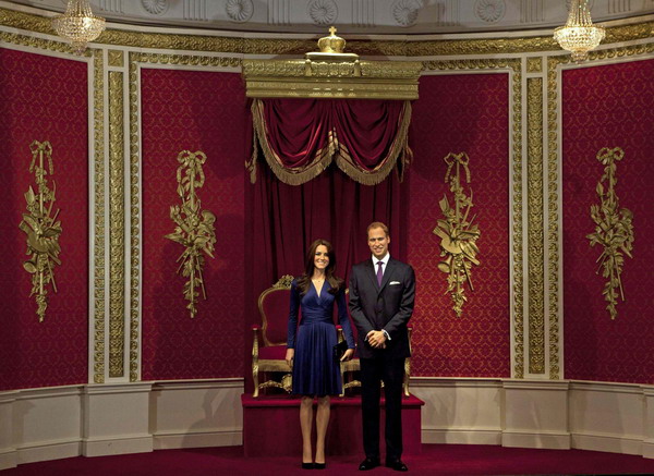 Meet Britain's royalty...in wax