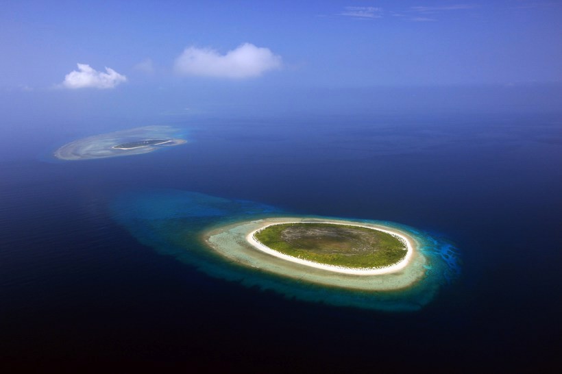 Mysterious scenery of China's Xisha Islands