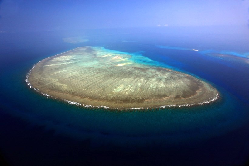 Mysterious scenery of China's Xisha Islands