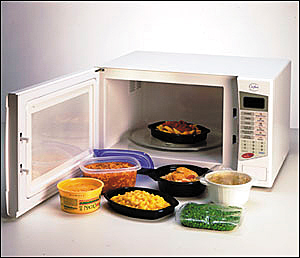 In terms of the impact on your food's nutrients, microwaving is the equivalent of sauteing or heating up in a pan.