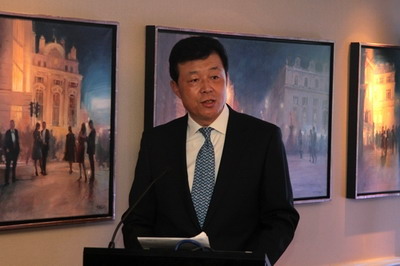驻英国大使刘晓明：中国高度重视伦敦书展(组图)