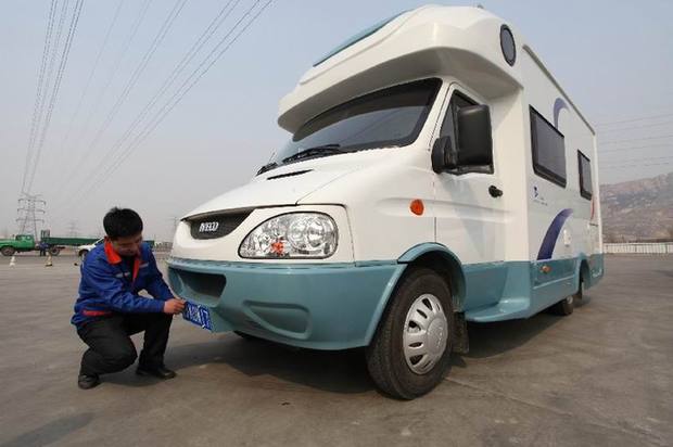 Qingdao launches homegrown motor home