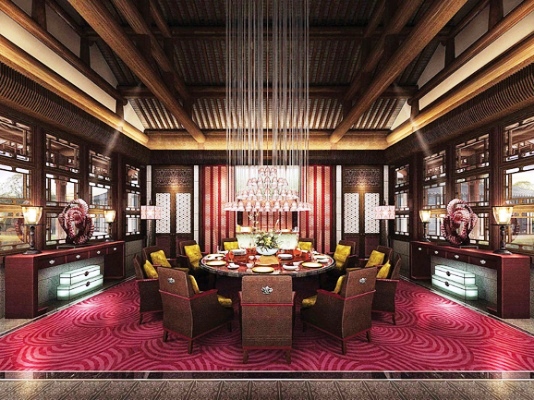 Jin Sha Restaurant at the Four Seasons Hotel, one of the 'Top 50 restaurants in China 2011' by China.org.cn