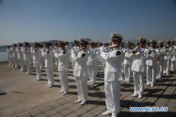 #CHINA-LIAONING-DALIAN-NAVY VESSEL-GLOBAL VOYAGE (CN)