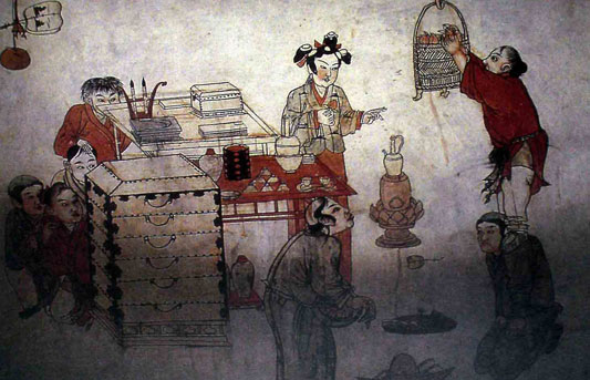 Scattered in the areas of Bangzitai, Sandaohao and Beiyuan of Liaoyang City, Liaoning Province, the construction of the mural tombs began during the Three Kingdoms period. 