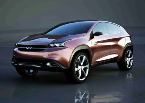 Chery TX concept, one of the 'Top 15 global debuts at Beijing Auto Show' by China.org.cn.