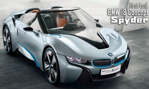 BMW i8 Spyder concept, one of the 'Top 15 global debuts at Beijing Auto Show' by China.org.cn.