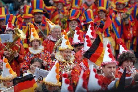 Cologne Carnival, Germany, one of the 'top 10 carnivals in the world' by China.org.cn.