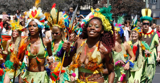 Carnival of Cultures, Berlin, Germany, one of the 'top 10 carnivals in the world' by China.org.cn.
