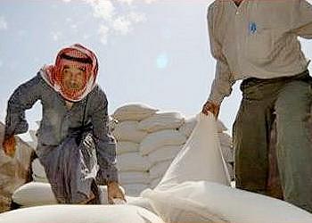 The World Food Programme distributes food aid to Syria. [WFP]