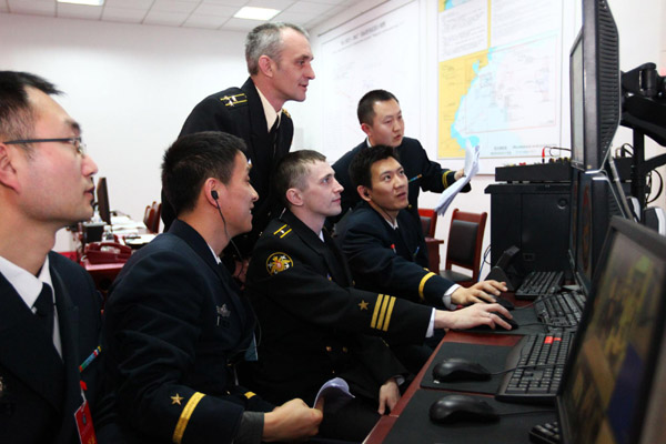 China, Russia hold naval drill