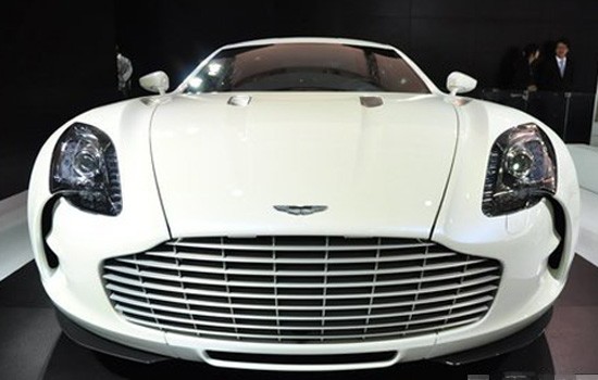 Aston Martin one-77,one of the 'Top 10 most expensive cars at Beijing Auto Show' by China.org.cn.