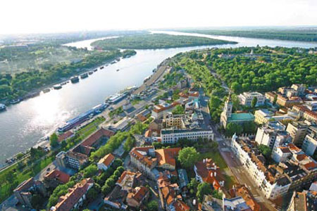Belgrade thrills visitors with its lively cafe scene and nightlife. Provided to China Daily