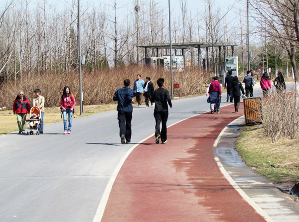 Beijing Olympic Forest Park. [Photo/chinadaily.com.cn]