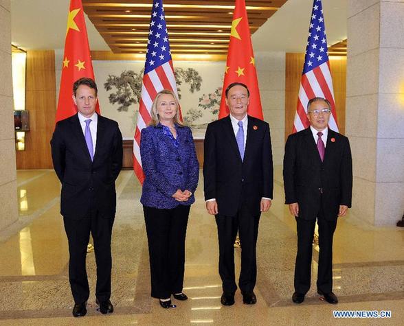 The fourth round of the China-U.S. Strategic and Economic Dialogue is opened in Beijing, capital of China, May 3, 2012. [Xinhua]