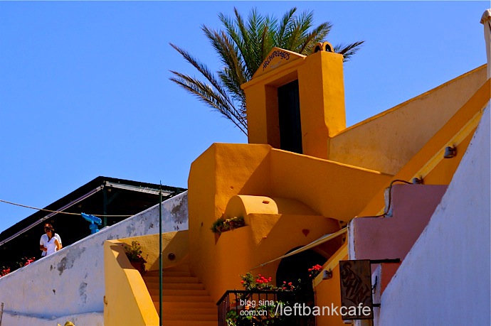 Santorini is an island in the southern Aegean Sea, about 200 km (120 mi) southeast from Greece's mainland.