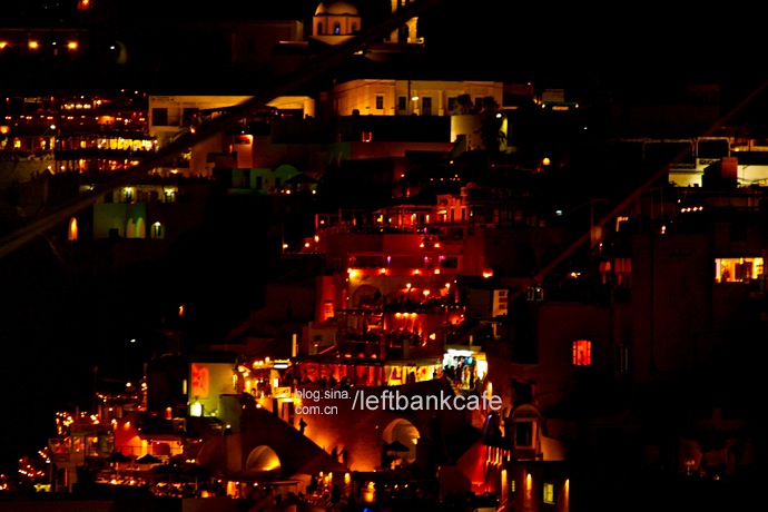 Santorini is an island in the southern Aegean Sea, about 200 km (120 mi) southeast from Greece's mainland.