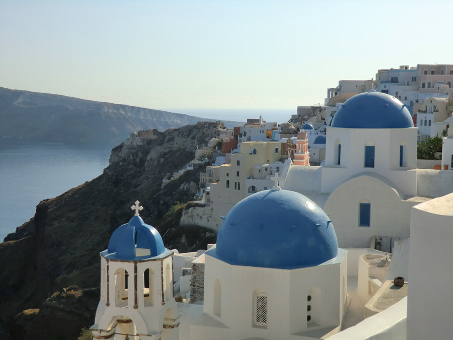 Greece is a country in Southern Europe. Athens is the capital and the largest city in the country. Greece has land borders with Albania, the Republic of Macedonia and Bulgaria to the north, and Turkey to the east. The Aegean Sea lies to the east of mainland Greece. 