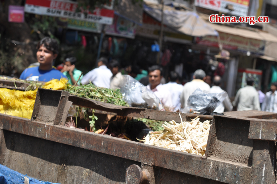 Photo taken on April 29 shows a slum in Mumbai, India. Mumbai is the capital of the Indian state of Maharashtra. It is the most populous city in India, and the fourth most populous city in the world. 