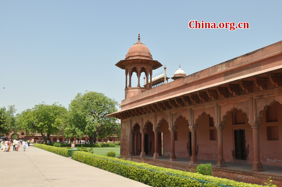 Taj Mahal is regarded as one of the eight wonders of the world, and some Western historians have noted that its architectural beauty has never been surpassed. The Taj is the most beautiful monument built by the Mughals, the Muslim rulers of India. Taj Mahal is built entirely of white marble.