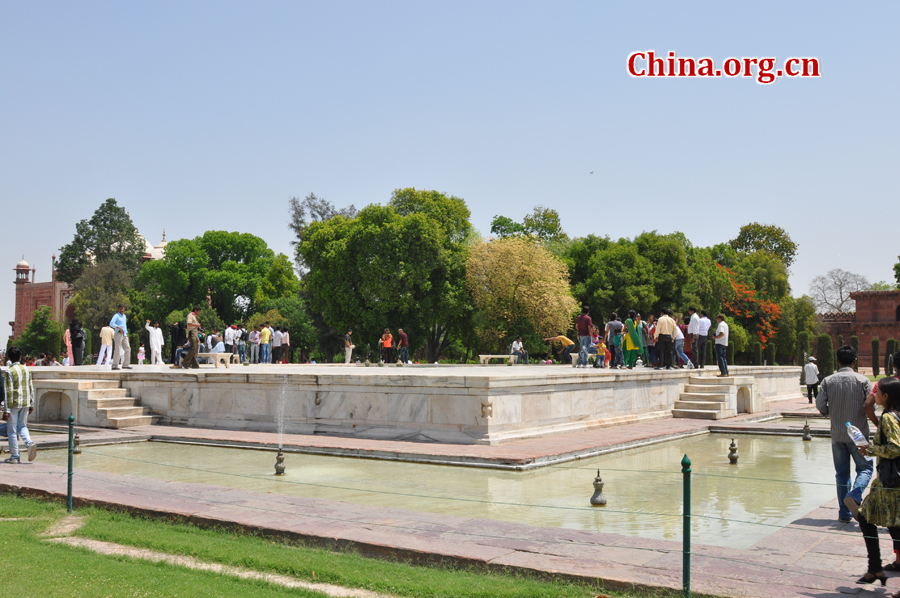 Taj Mahal is regarded as one of the eight wonders of the world, and some Western historians have noted that its architectural beauty has never been surpassed. The Taj is the most beautiful monument built by the Mughals, the Muslim rulers of India. Taj Mahal is built entirely of white marble.