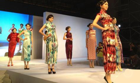 Qipao highlights Qingdao Fashion Week