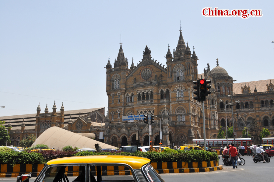 The Chhatrapati Shivaji Terminus (formerly Victoria Terminus) is a UNESCO World Heritage Site and historic railway station in Mumbai, India. 