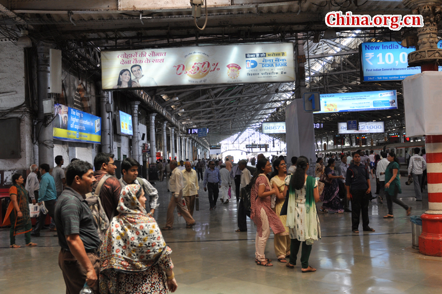 The Chhatrapati Shivaji Terminus (formerly Victoria Terminus) is a UNESCO World Heritage Site and historic railway station in Mumbai, India. 