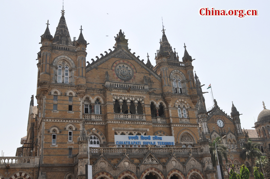 The Chhatrapati Shivaji Terminus (formerly Victoria Terminus) is a UNESCO World Heritage Site and historic railway station in Mumbai, India. 