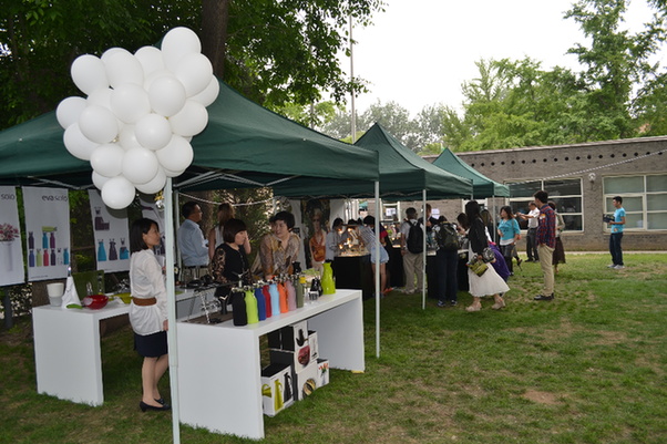 Danish designers introduced their products to visitors at the second annual Open Day at the Royal Danish Embassy, Beijing, May 13. [Corey Cooper/china.org.cn] 