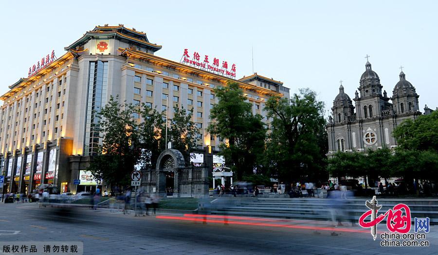 Described by some as the 5th Avenue of China, Wangfujing has long been Beijing's top international street. Just a short slide down from the Forbidden City, Wangfujing is a melting pot of culture and architecture with some of the city's most famous shops. 