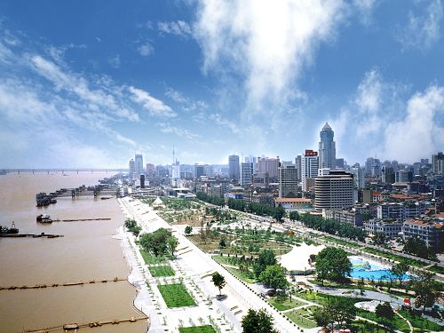 Wuhan, one of the 'Top 16 commercial cities in central China' by China.org.cn