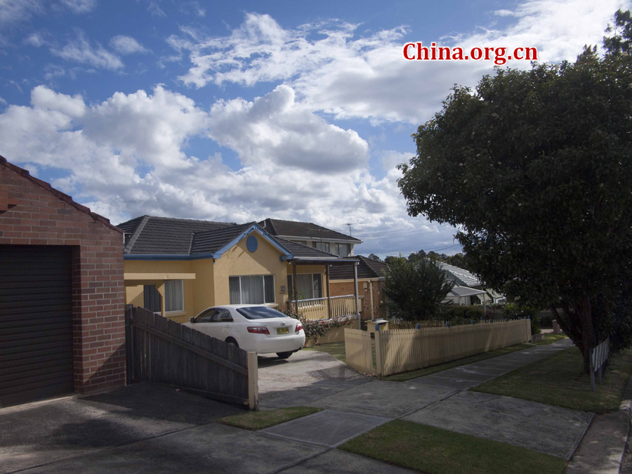 Suburbs of Sydney are composed of delicate houses, stretches of grassland and quietness. [China.org.cn/by Zhang Tingting]