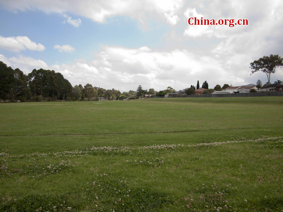 Suburbs of Sydney are composed of delicate houses, stretches of grassland and quietness. [China.org.cn/by Zhang Tingting]