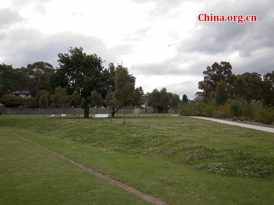 Suburbs of Sydney are composed of delicate houses, stretches of grassland and quietness. [China.org.cn/by Zhang Tingting]