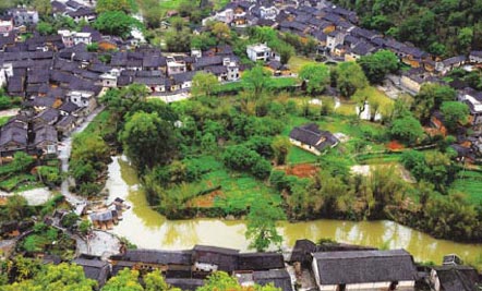 Huangyao, a 1,000-year-old town with Ming and Qing-style architecture, nestles in the mountains of southern Guangxi Zhuang autonomous region. Provided to China Daily