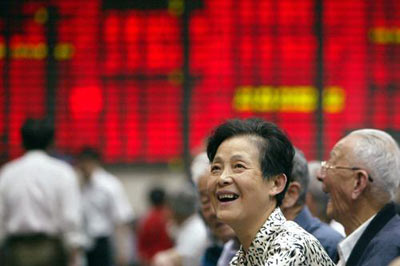 China's stock market currently ranks third in the world in terms of market value after the United States and Japan.