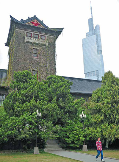 An antiquated building at Nanjiang University, which will celebrate its 110th anniversary on May 20. Zhen Huai / for China Daily An antiquated building at Nanjiang University, which will celebrate its 110th anniversary on May 20. Zhen Huai / for China Daily
