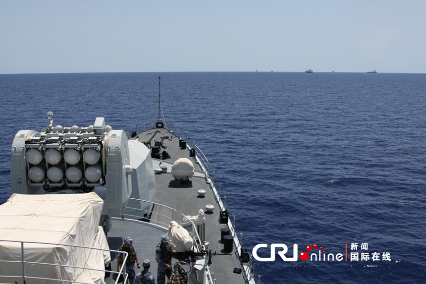 Chinese navy escort team evicted over 70 boats that were suspected to be owned by pirates in the Gulf of Aden, on May 15, 2012.