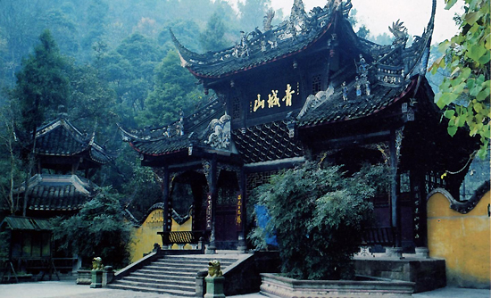 Mount Qingcheng, one of the 'top 10 attractions in Sichuan, China' by China.org.cn.