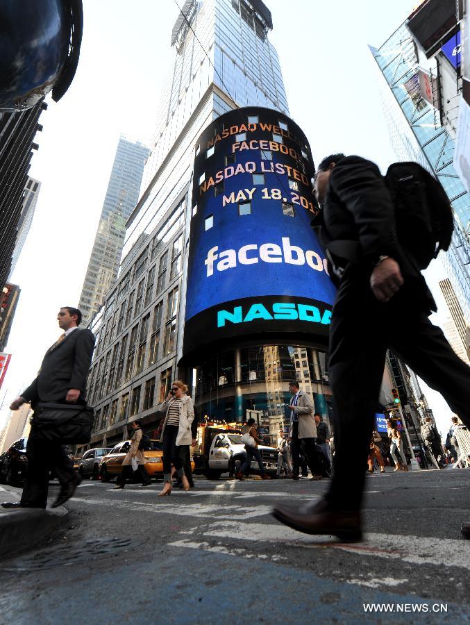 Facebook IPO goes public