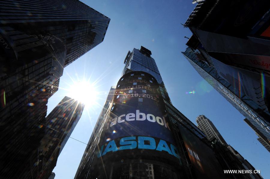 Facebook IPO goes public