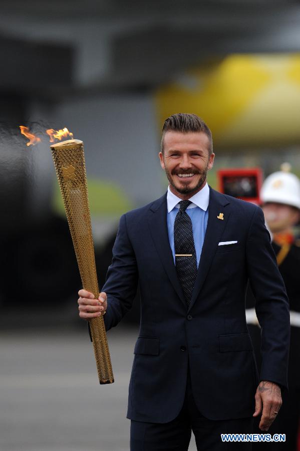 David Beckham bringing Olympic Torch to UK – Orange County Register