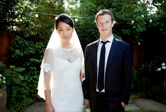 Facebook co-founder and CEO Mark Zuckerberg wed longtime girlfriend Priscilla Chan last Saturday, announcing the nuptials through a status update on the social networking site. [Agencies]